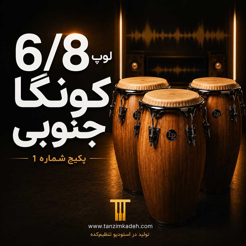 لوپ 6/8 کونگا پرکاشن جنوبی تنظیم‌کده