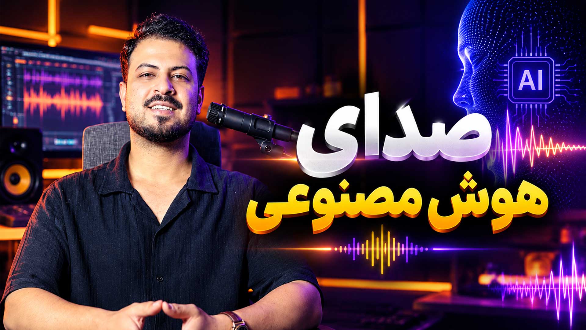 جنس صدای هوش‌مصنوعی تنظیم‌کده