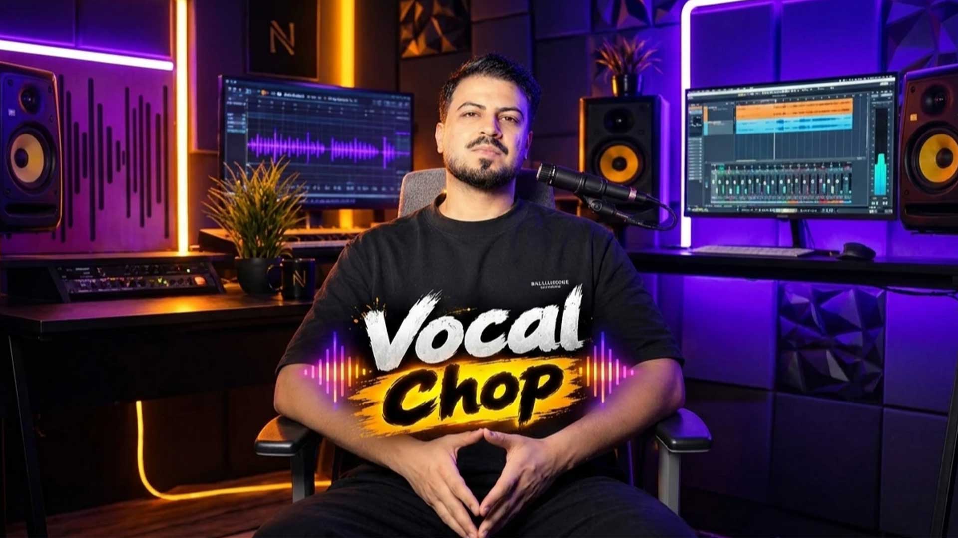 تکنیک vocal chop تنظیم‌کده