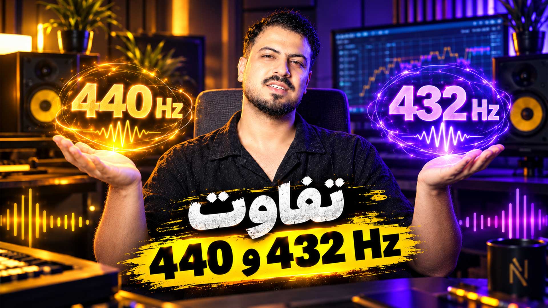 فرکانس 432 هرتز تنظیم‌کده